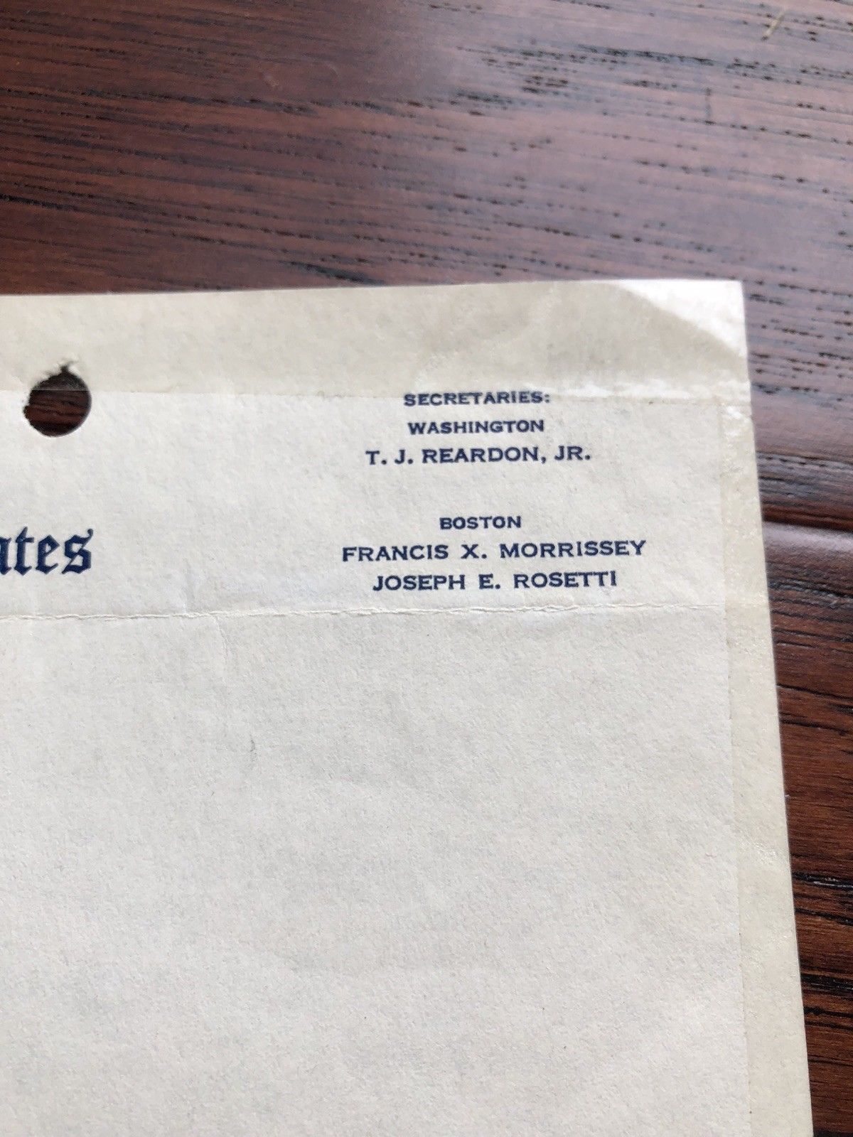 JOHN F. KENNEDY * EARLY 1949 Autograph Letter SIGNED * President House of Reps
