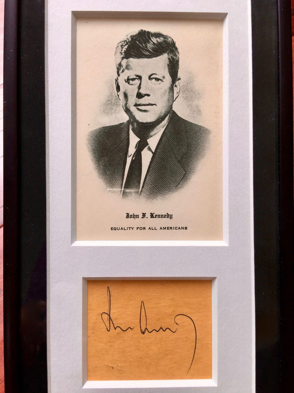 JOHN F. KENNEDY * JSA COA * Scarce Authentic AUTOGRAPH Signed * JFK President