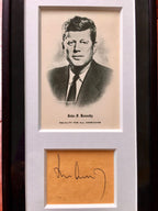 JOHN F. KENNEDY * JSA COA * Scarce Authentic AUTOGRAPH Signed * JFK President