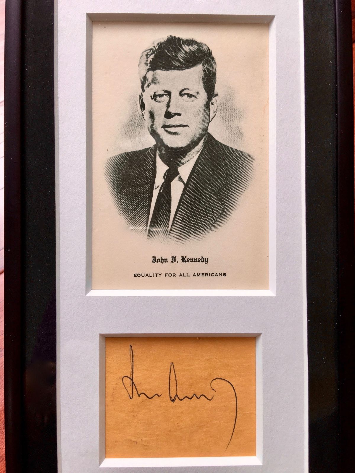 JOHN F. KENNEDY * JSA COA * Scarce Authentic AUTOGRAPH Signed * JFK President