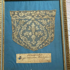 MARIE ANTOINETTE * Lace Nightcap Hand Embroidered By Her Exhibited at Versailles