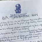 BOB DYLAN * Autograph Signed Handwritten Lyrics Mr Tambourine Man * From Manager