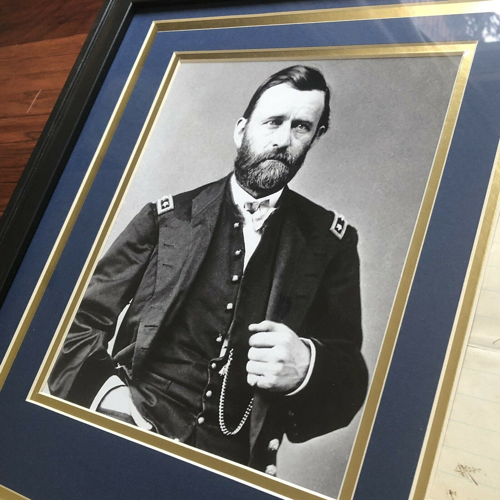 ULYSSES S. GRANT * PSA/DNA MINT 9 * Executive Mansion * AUTOGRAPH Letter SIGNED