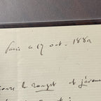 LOUIS PASTEUR * PSA/DNA * Autograph Letter Testing His Vaccine for Pigs Signed