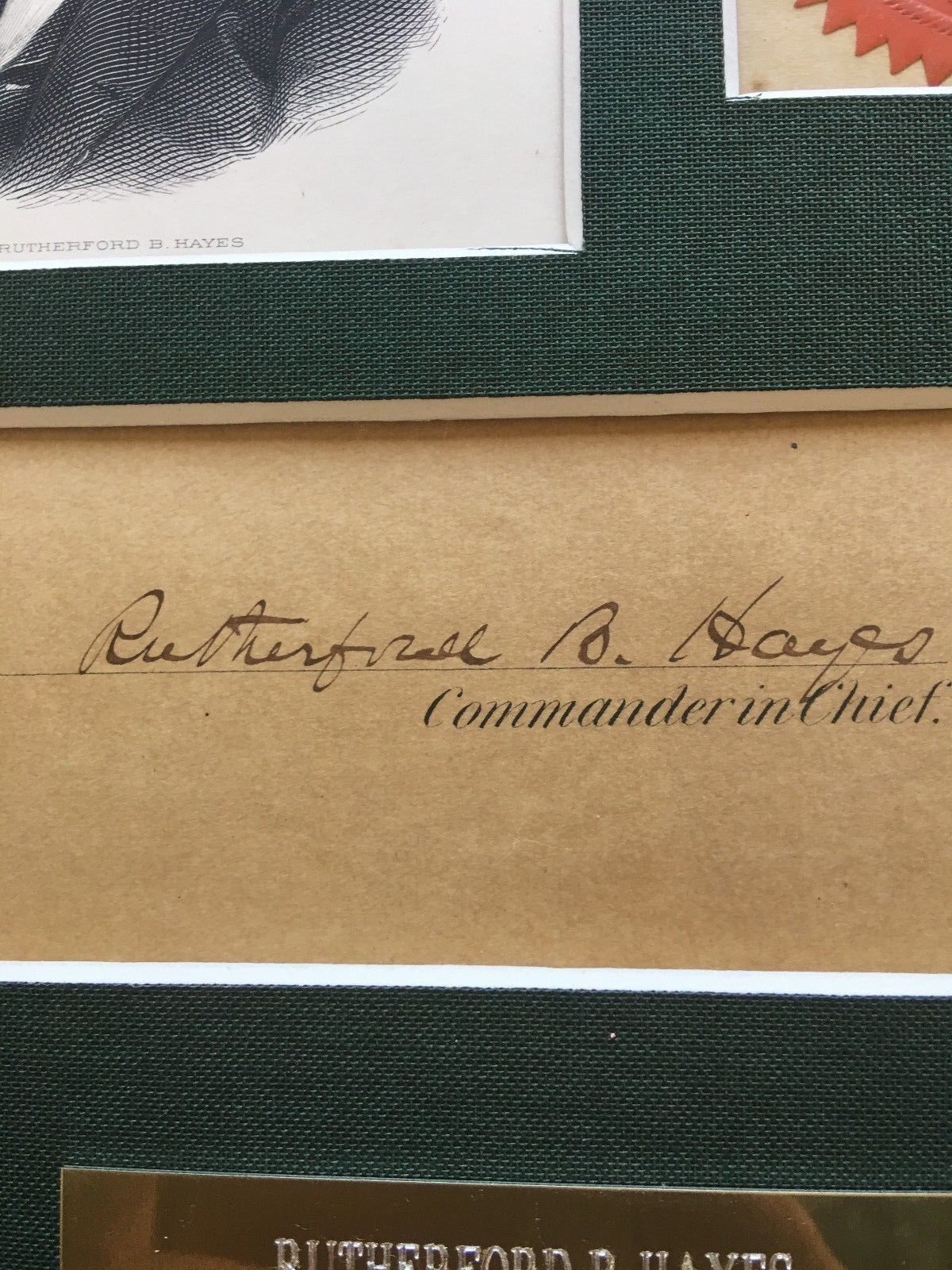RUTHERFORD B. HAYES * PSA/DNA * Scarce Full Autograph Signed ** as PRESIDENT **