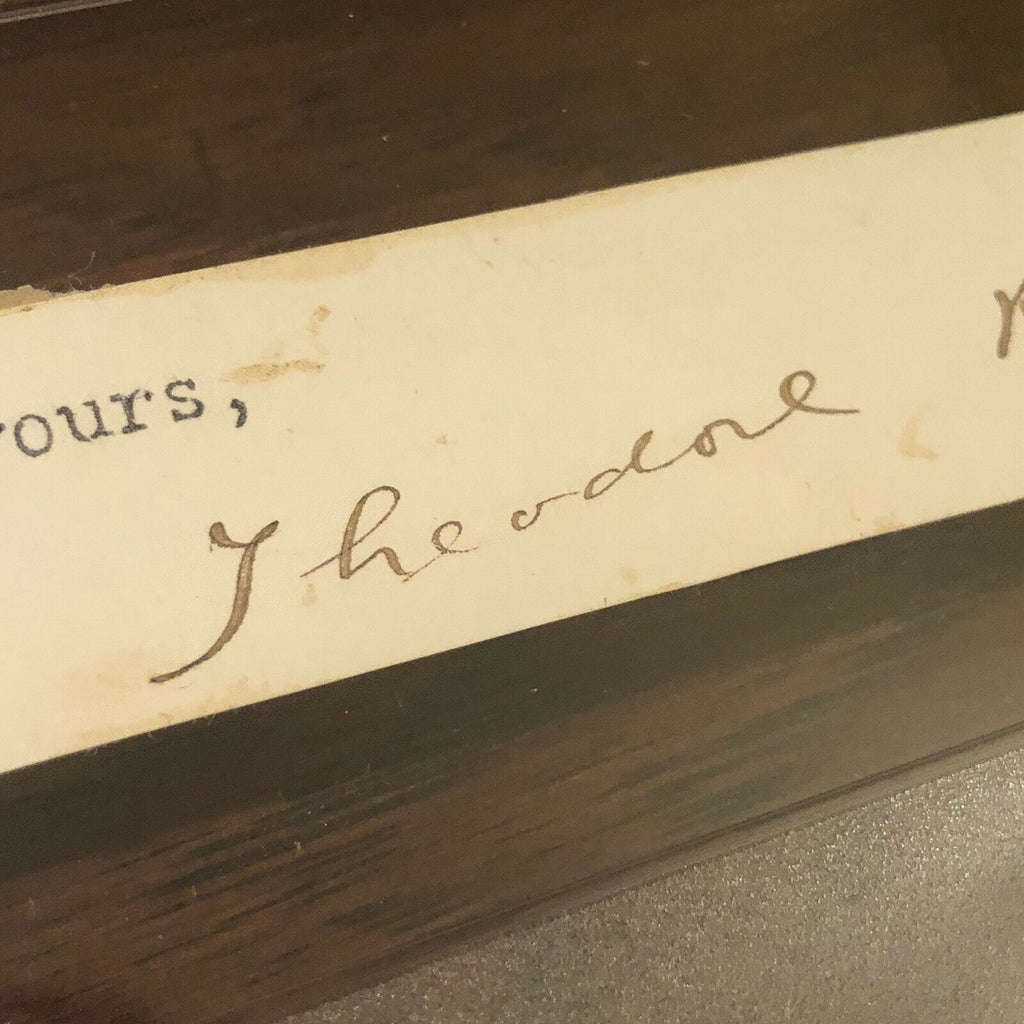 THEODORE ROOSEVELT * PSA/DNA Slabbed * Hand Signed Full Signature Autograph *
