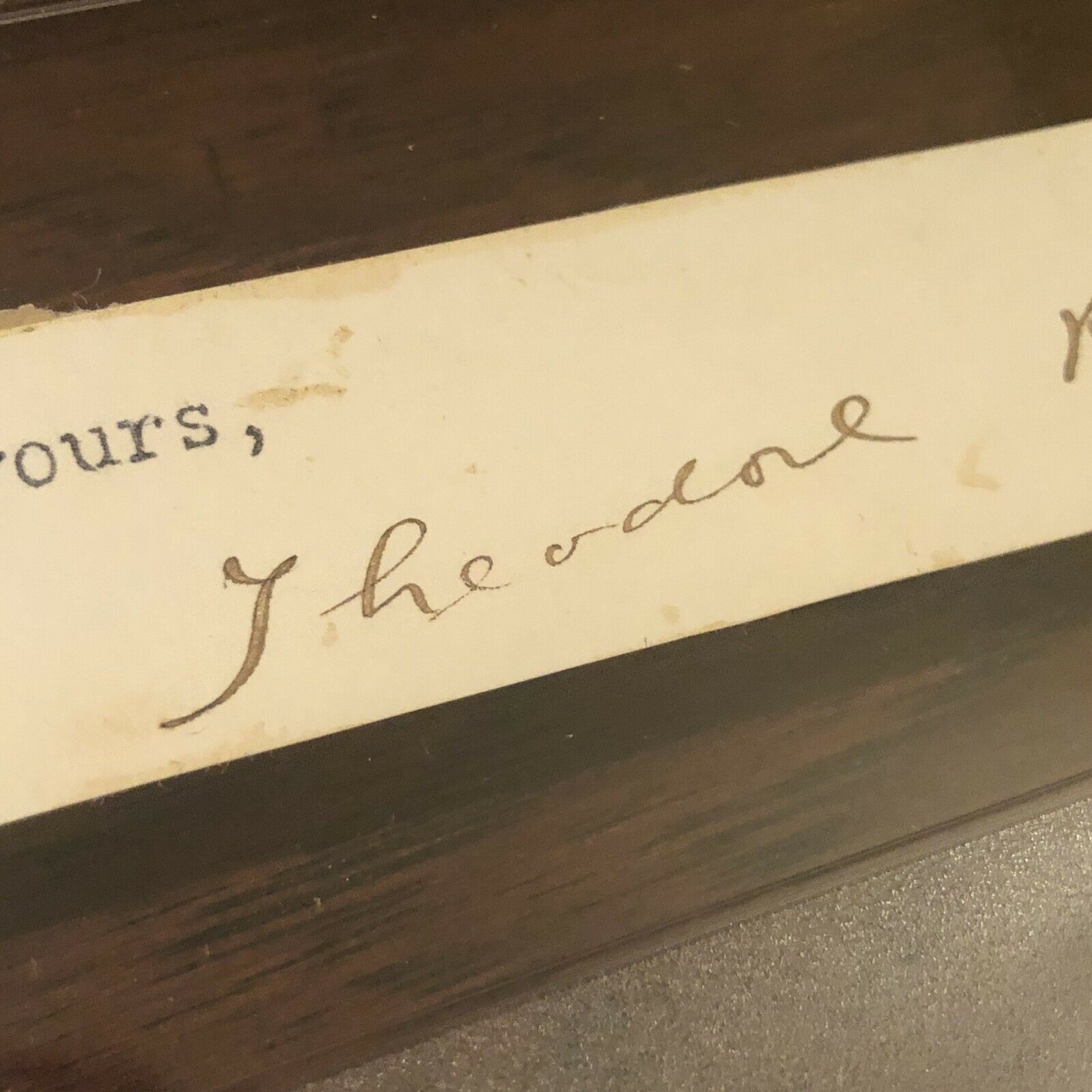 THEODORE ROOSEVELT * PSA/DNA Slabbed * Hand Signed Full Signature Autograph *