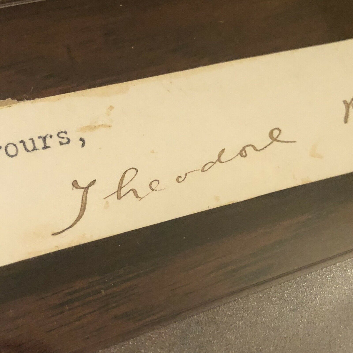 THEODORE ROOSEVELT * PSA/DNA Slabbed * Hand Signed Full Signature Autograph *