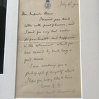 WINSTON S. CHURCHILL * JSA LOA * Authentic Handwritten AUTOGRAPH Letter SIGNED