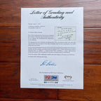 ROBERT F KENNEDY * PSA 10 Autograph Jokes Re Vietnam & Run for President Signed