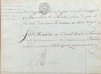 LOUIS XVI * JSA LOA * Beheaded King Signed Excessive Spending Document Autograph