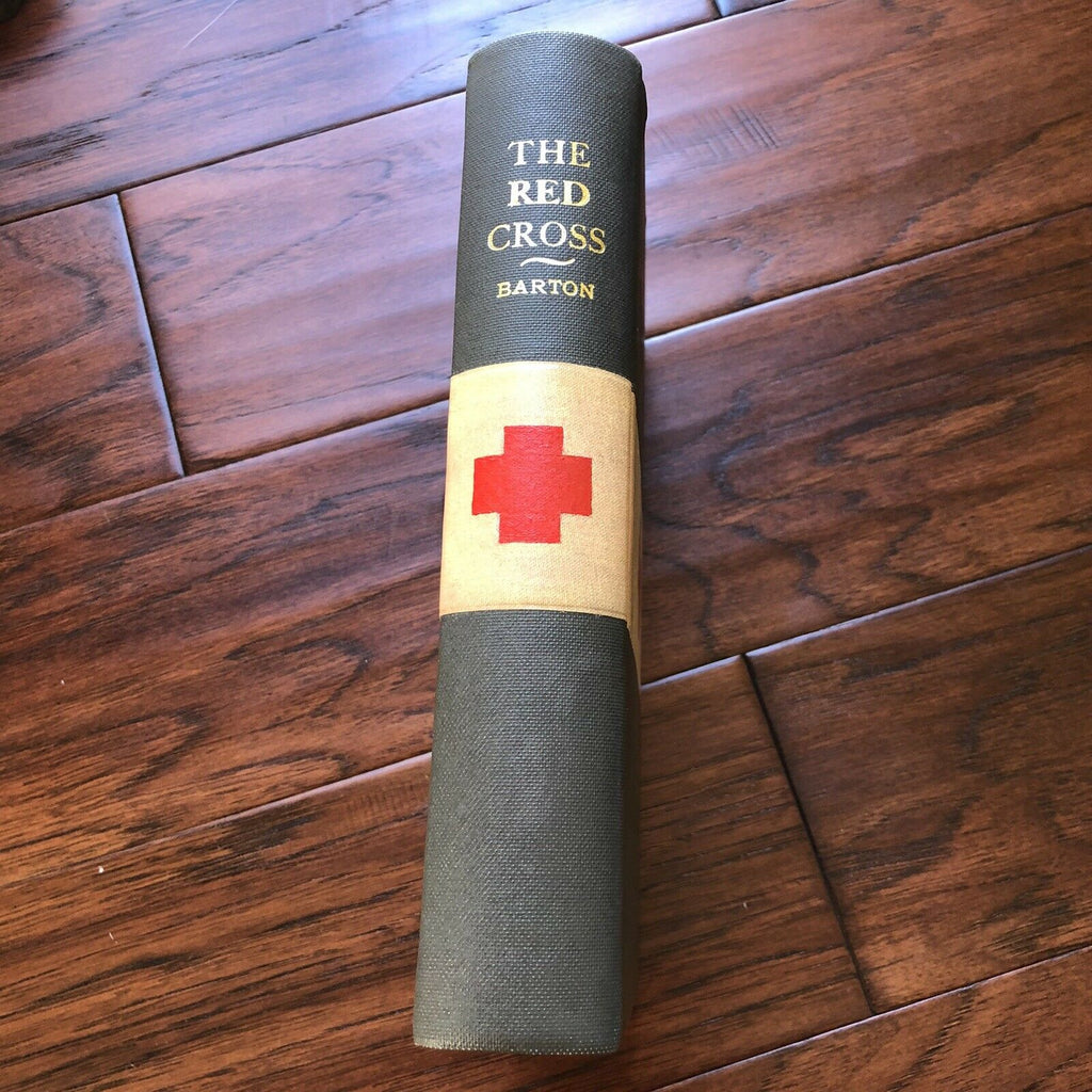 CLARA BARTON * BAS Mint 8 * Autograph The Red Cross in Peace and War Book Signed