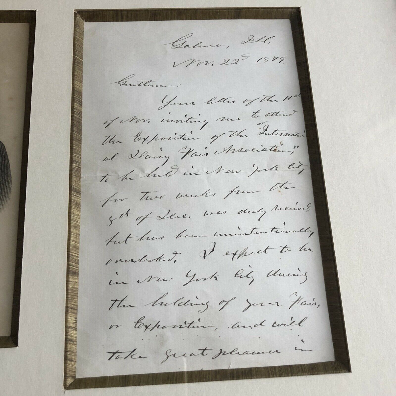ULYSSES S. GRANT * JSA LOA * Handwritten Autograph Letter Signed * President