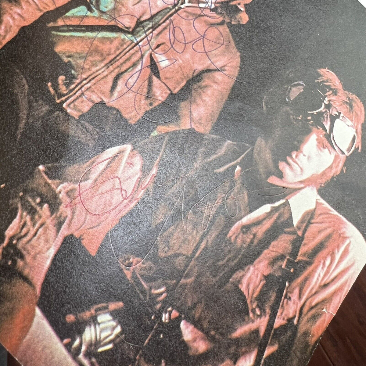 CREAM * PSA/DNA * Eric Clapton Jack Bruce Autograph Signed Album Print Fresh