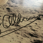 BUZZ ALDRIN * JSA LOA * 15x19 Autograph Photo Signed Apollo 11 Visor Shot Poster