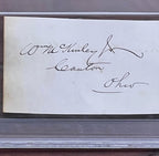 WILLIAM MCKINLEY * PSA/DNA Slab * Autograph Album Page Signed * Ohio
