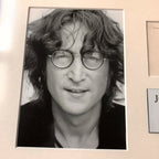 JOHN LENNON * JSA LOA * Autograph 1960’s Card Signature Signed * The Beatles