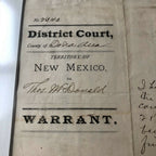 PAT GARRETT * PSA/DNA LOA * Autograph Warrant Signed * Billy the Kid Sheriff