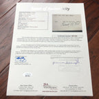 GERALD FORD * JSA LOA * Inauguration Speech Autograph Typescript Signed