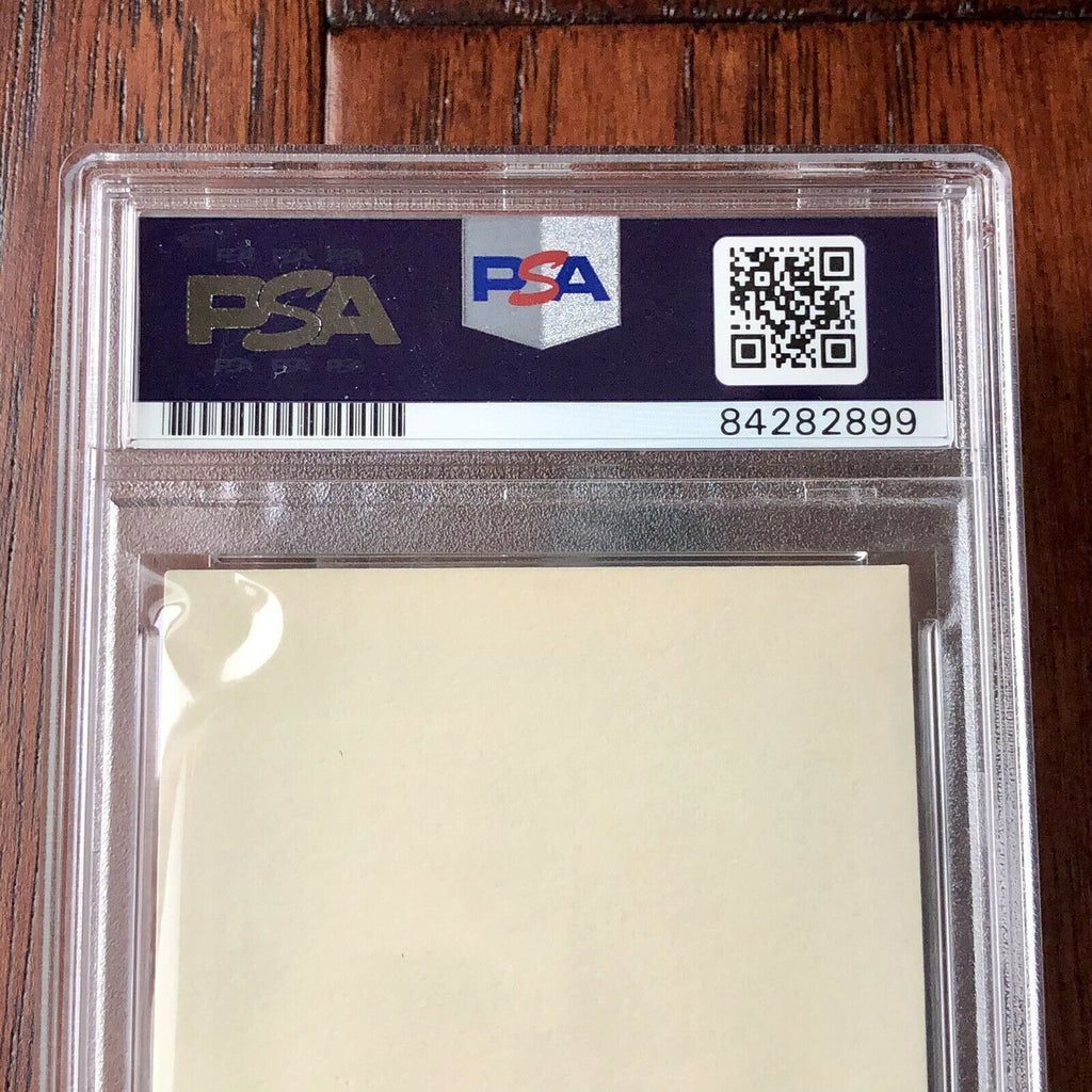 ROBERT E. LEE * PSA/DNA Slabbed * Signed Autograph Handwritten Rank as General *