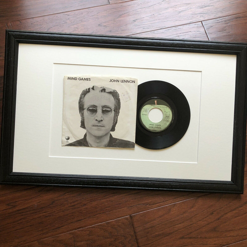 JOHN LENNON * JSA LOA * Autograph Mind Games LP Signed * The Beatles