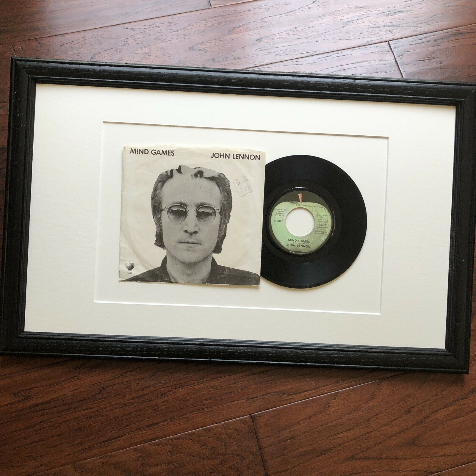 JOHN LENNON * JSA LOA * Autograph Mind Games LP Signed * The Beatles