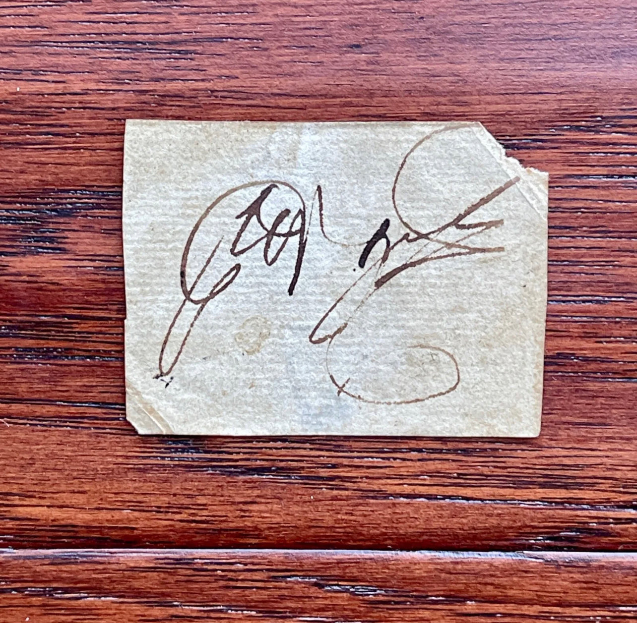 KING GEORGE III  * JSA * "Mad" Cut Signature AUTOGRAPH Signed