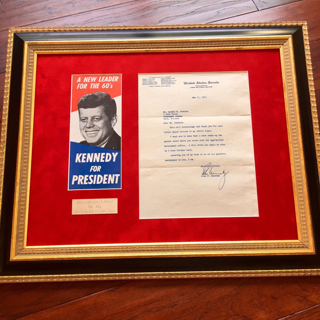 JOHN F. KENNEDY * JSA COA * Scarce Authentic JFK AUTOGRAPH Signed * President
