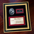 JOHN HANCOCK * Handwritten AUTOGRAPH Ships Manifest SIGNED for British Army