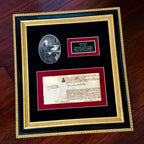 JOHN HANCOCK * Handwritten AUTOGRAPH Ships Manifest SIGNED for British Army