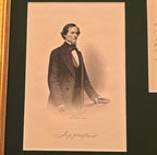 Confederate President  JEFFERSON DAVIS Autograph Letter Signed as Sectretary War