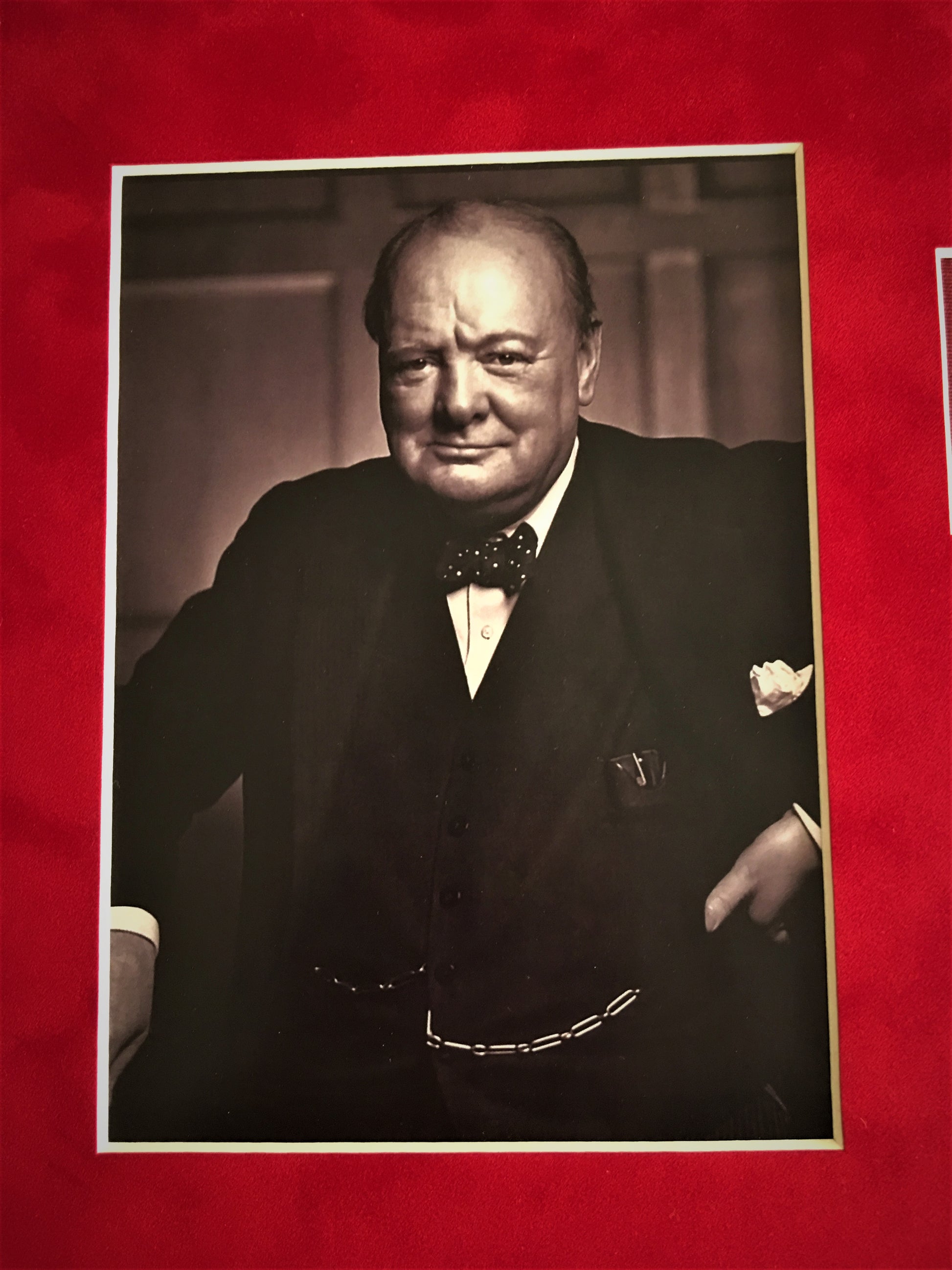 WINSTON S CHURCHILL * rare Authentic AUTOGRAPH Hand Signed * Prime Minister UK