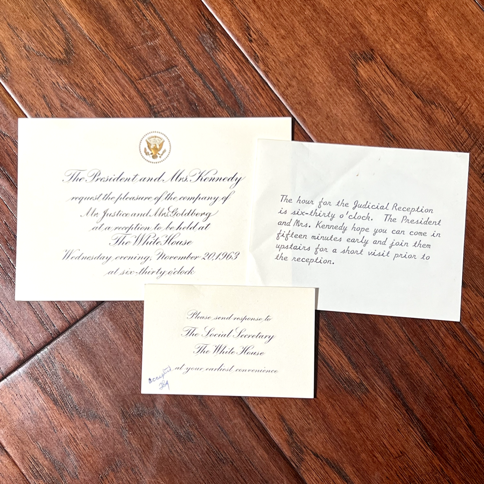 JOHN F. KENNEDY * PSA/DNA * Signed ASK NOT Speech Autograph 2 Days Before Death