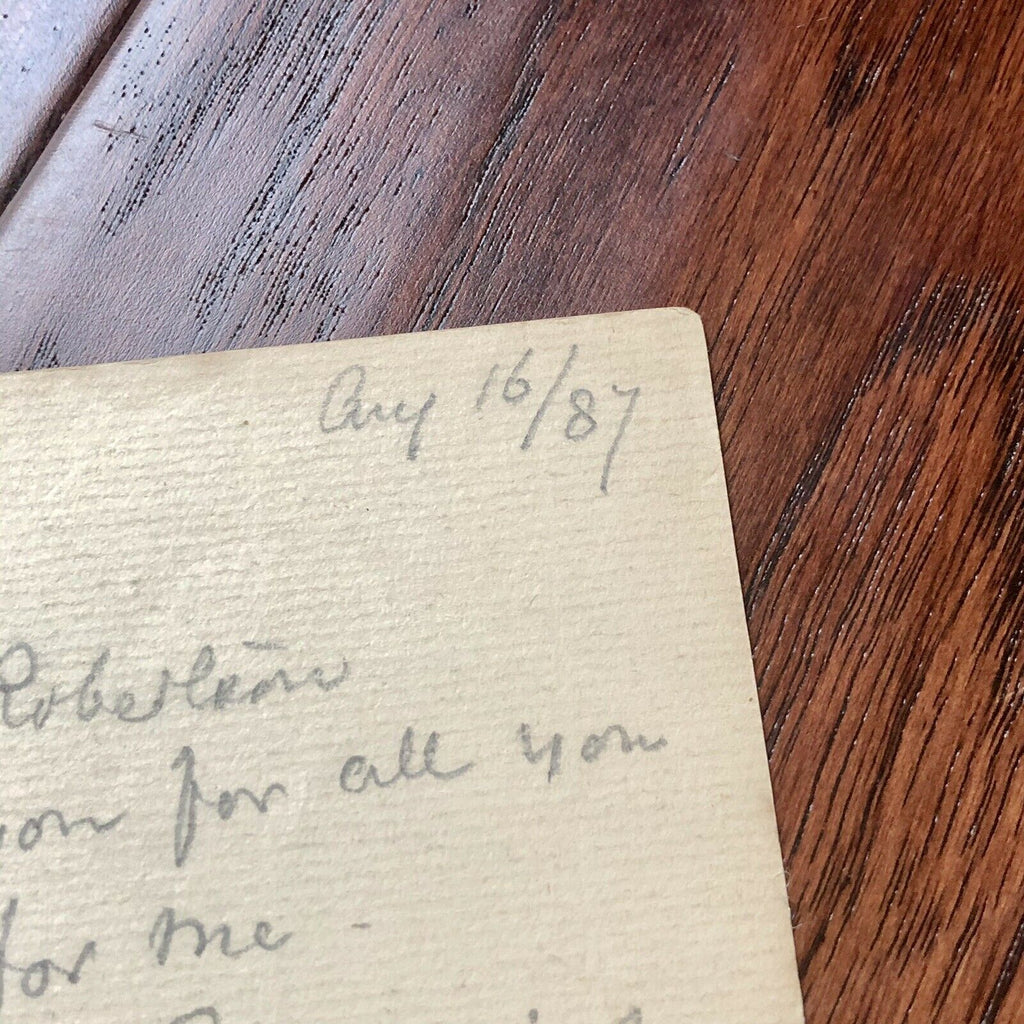 FLORENCE NIGHTINGALE * BAS Beckett * Signed Handwritten Letter Autograph * Nurse