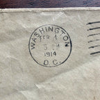 WOODROW WILSON * PSA/DNA Slabbed * Autograph White House Card Signed *