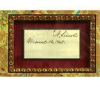 ABRAHAM LINCOLN * Autograph Endorsement Signed * ONLY DAYS BEFORE ASSASSINATION