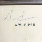 VIRGIL GUS GRISSOM * PSA/DNA Slabbed * PROOF Hand Signed Autograph Card Apollo