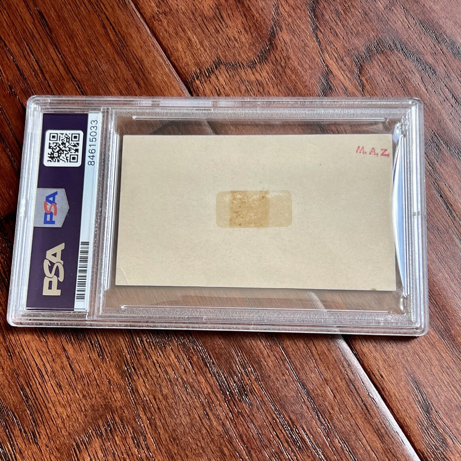 ULYSSES S. GRANT * PSA/DNA Slab * AUTOGRAPH Card SIGNED * U. S. Signature