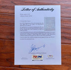 JOHN TYLER * PSA * Autograph Letter Signed Seeks Banker's Advice on Land Deal