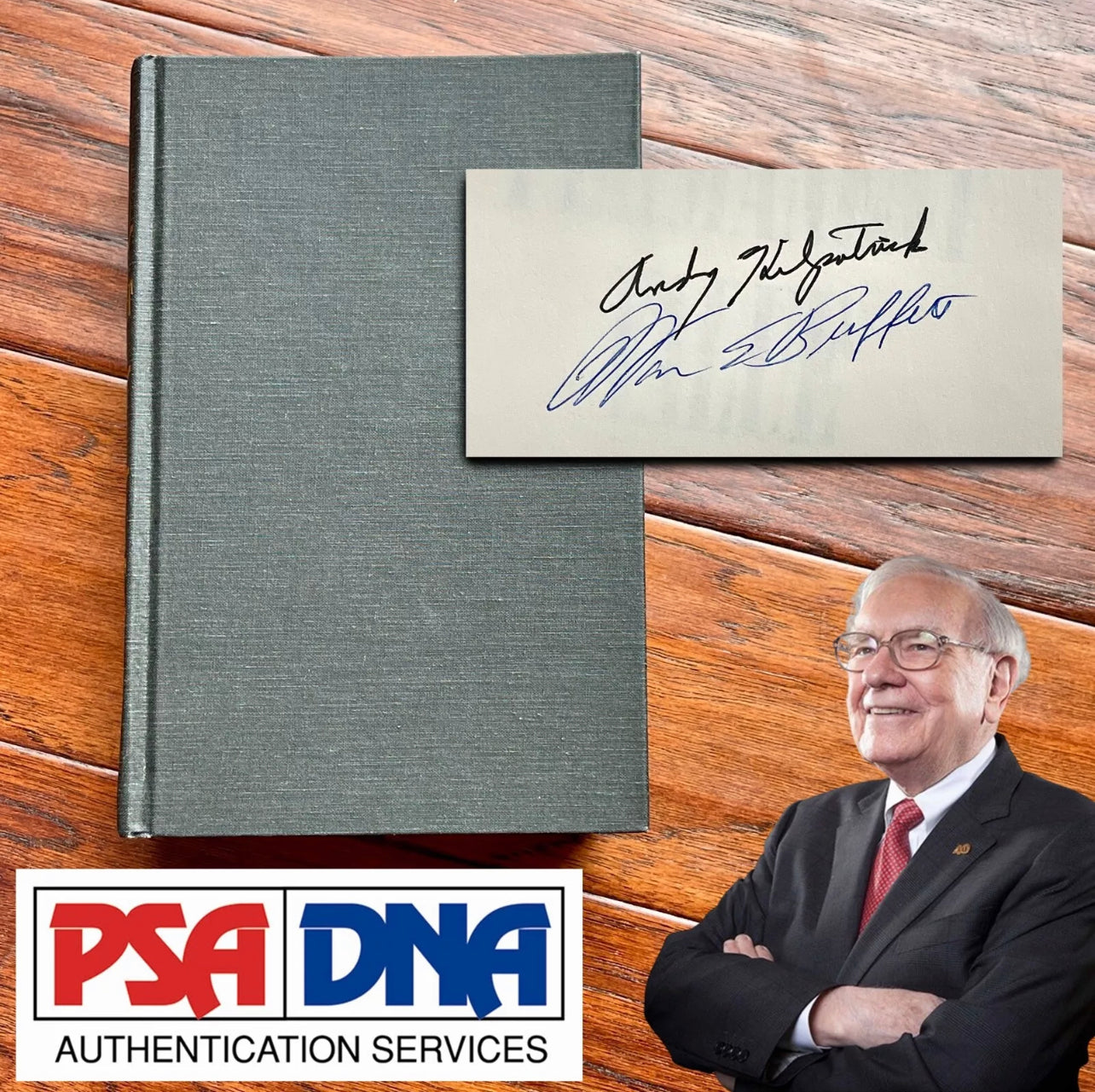 WARREN BUFFETT * PSA * Autograph "STORY OF WARREN BUFFETT" Book Signed
