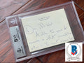 JACQUELINE KENNEDY * WHITE HOUSE NOTE * Autograph Hand SIGNED * As First Lady