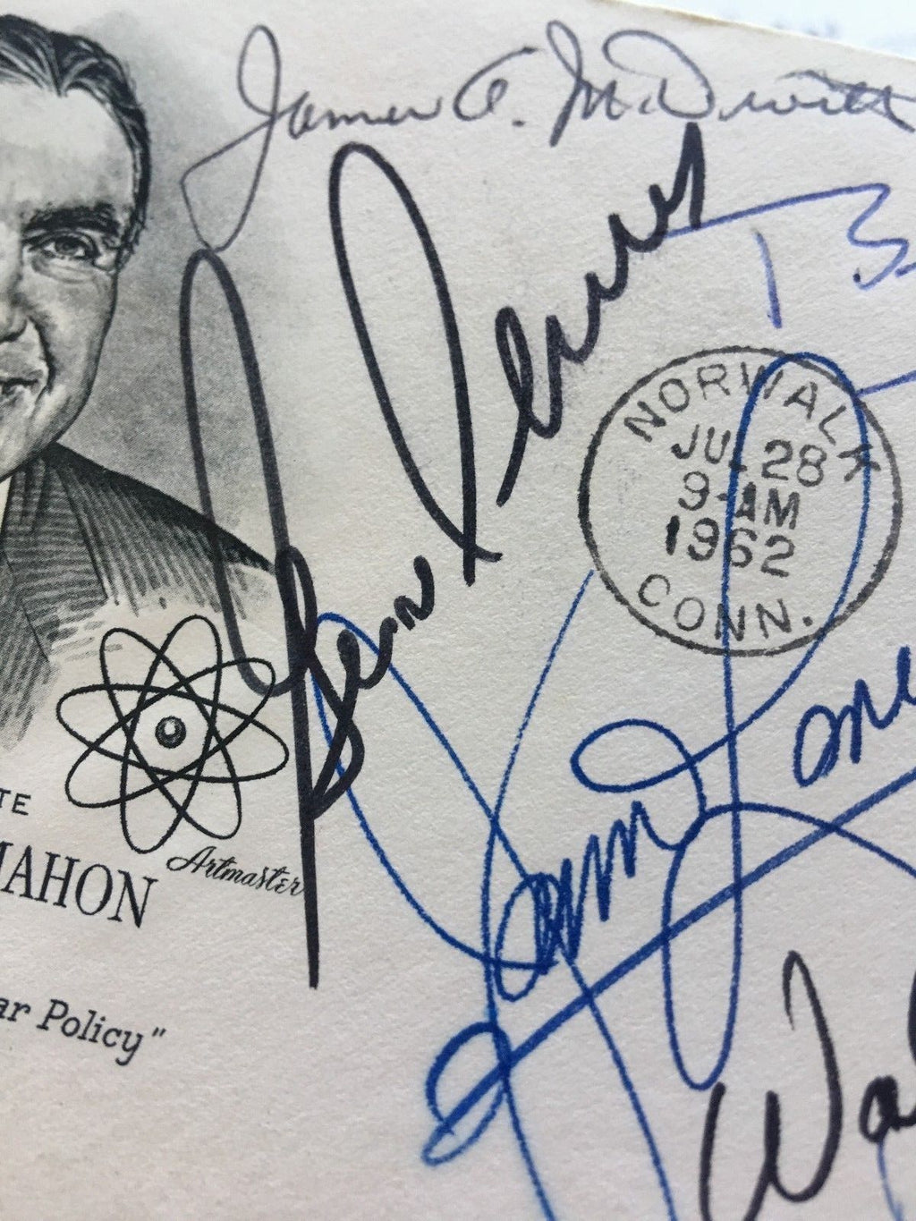 BUZZ ALDRIN * James LOVELL* Gene CERNAN * Autograph Signed FDC * Apollo 11