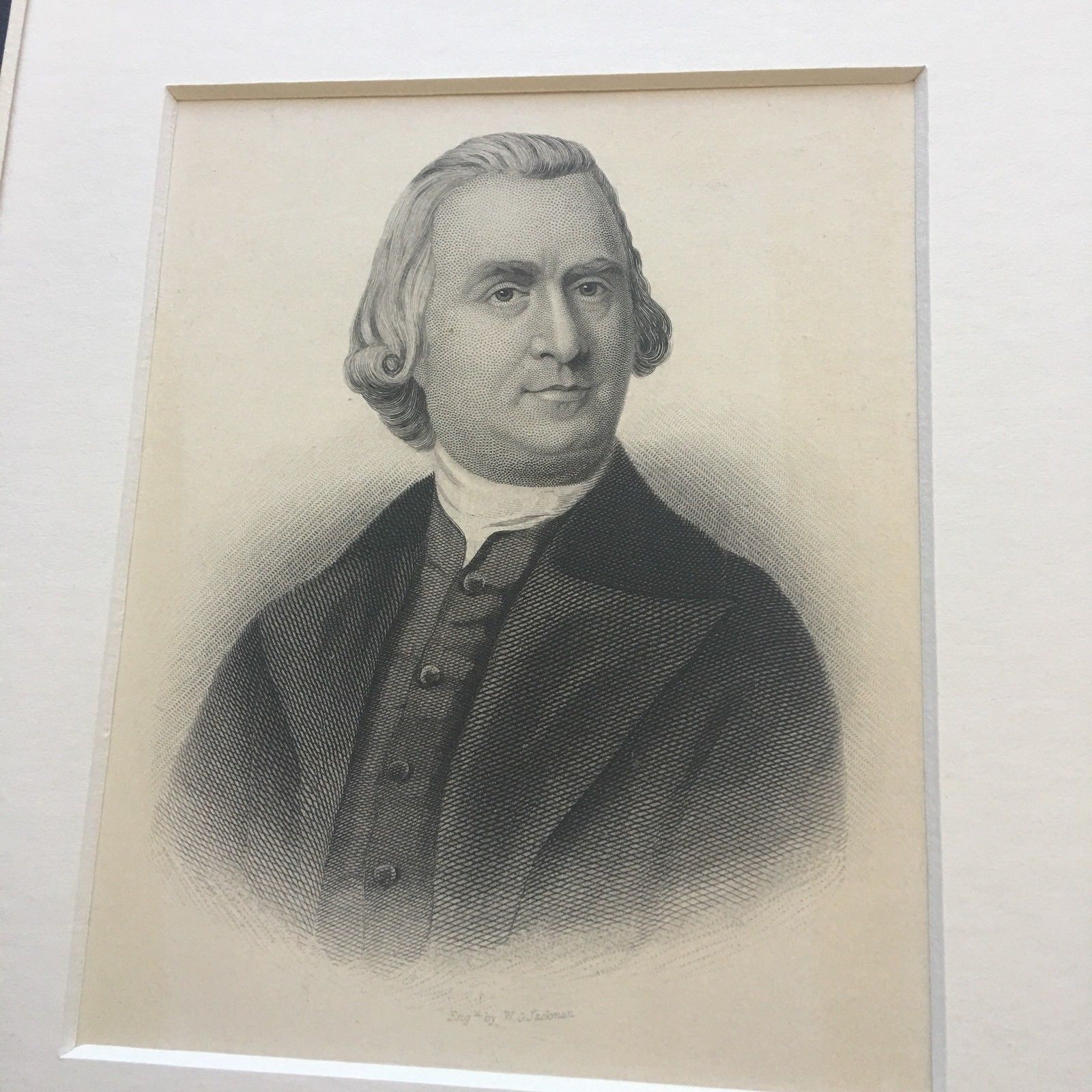 SAMUEL ADAMS * Scarce AUTOGRAPH Cut Signature SIGNED * Declaration Independence