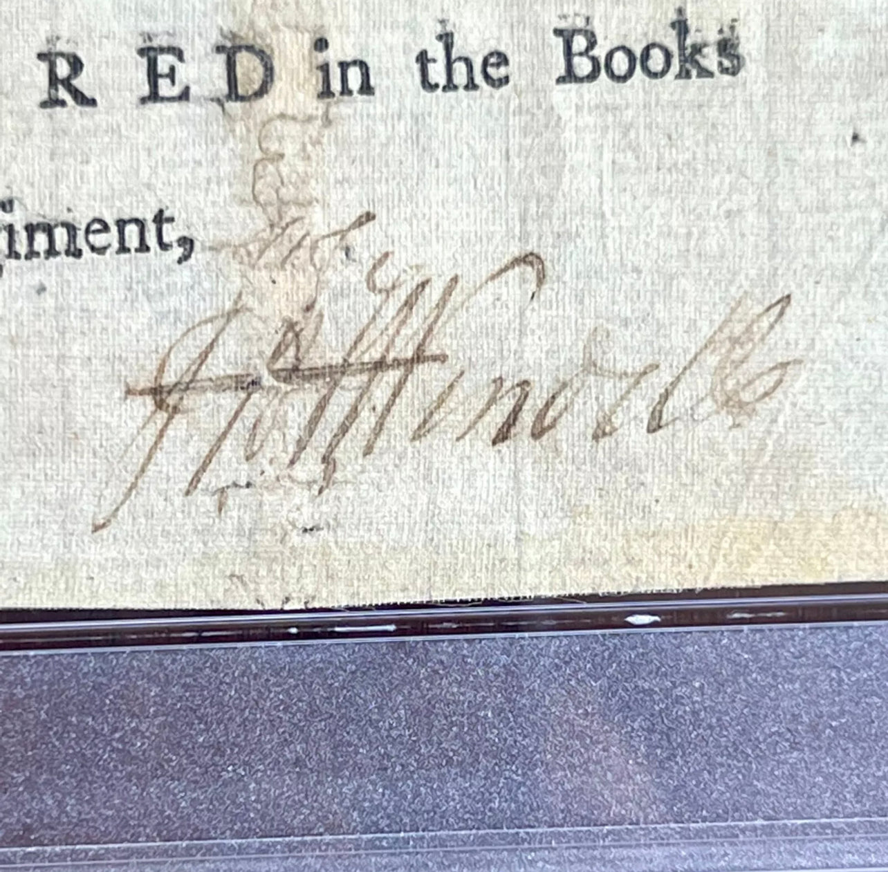 GEORGE WASHINGTON PSA Autograph VALLEY FORGE Revolutionary War Discharge SIGNED