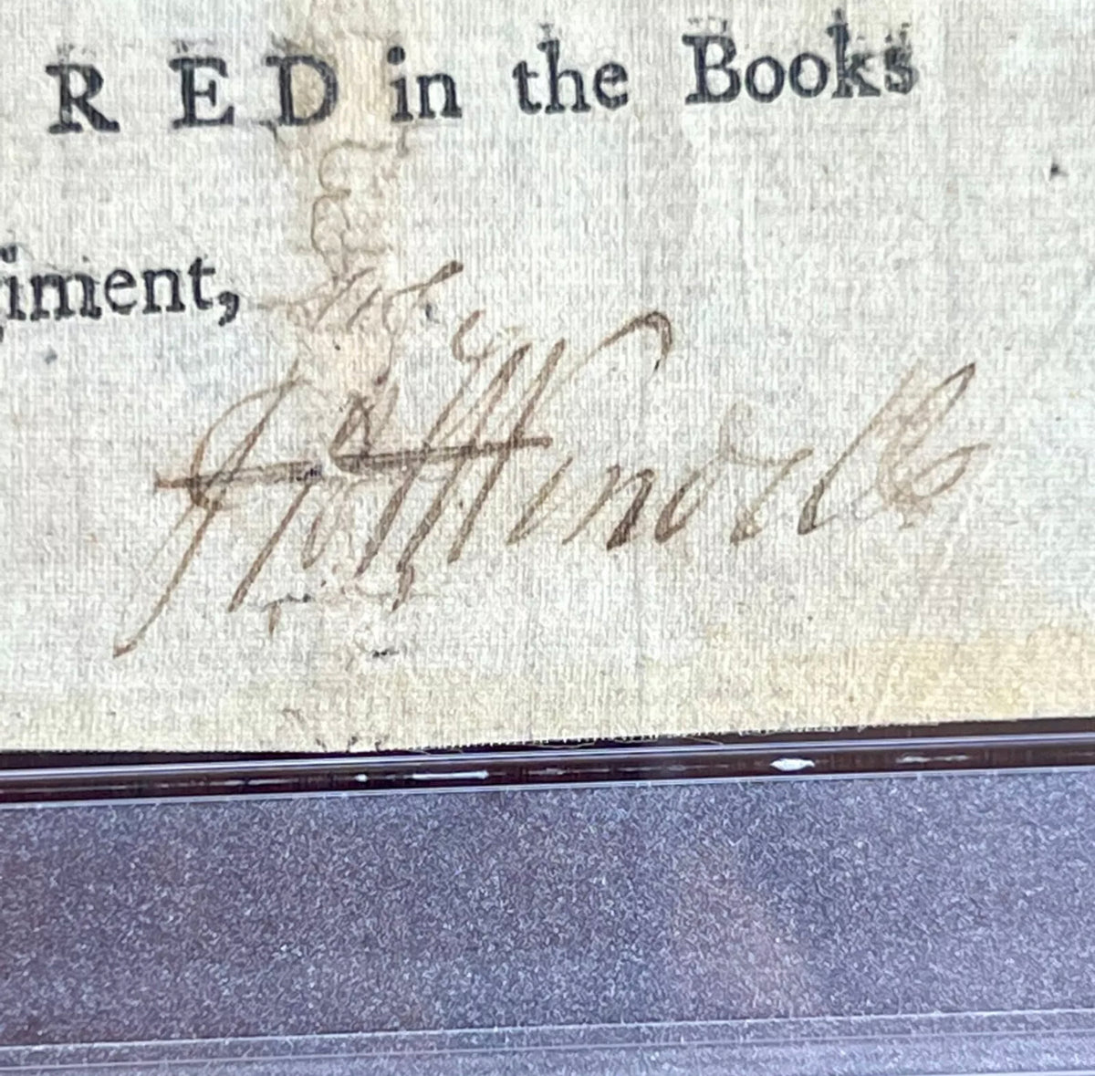 GEORGE WASHINGTON PSA Autograph VALLEY FORGE Revolutionary War Discharge SIGNED