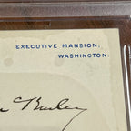 WILLIAM MCKINLEY * PSA/DNA Slab * Signed White House Card Autograph Signature
