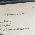 THOMAS EDISON * BAS Beckett Slabbed Autograph * Lengthy Handwritten Poem Signed
