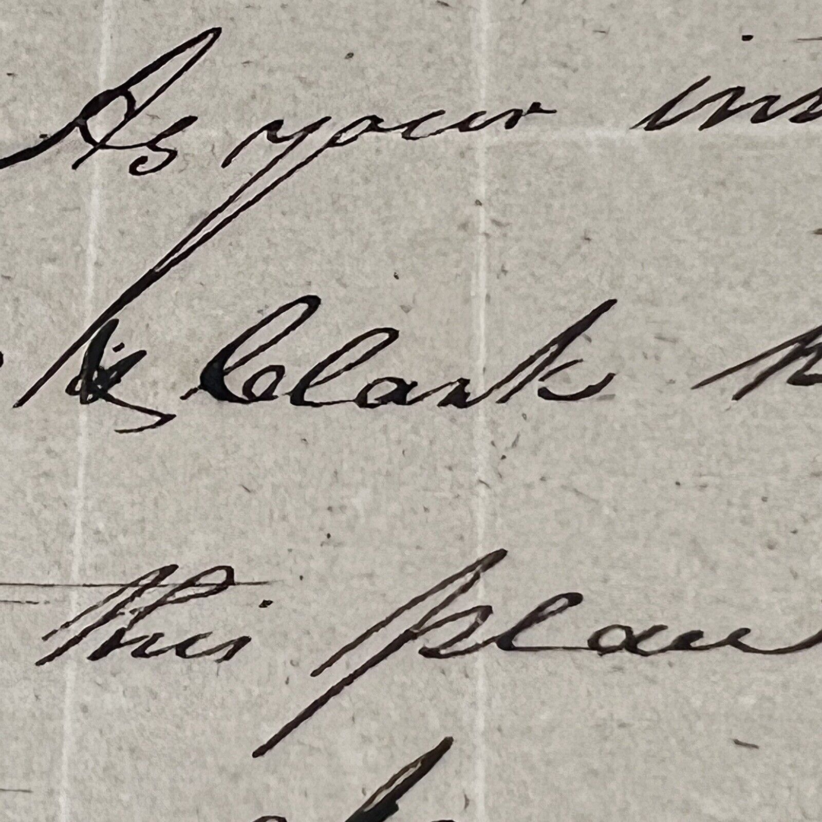 WILLIAM CLARK * PSA/DNA * Lewis & Clark Handwritten Autograph Letter Signed