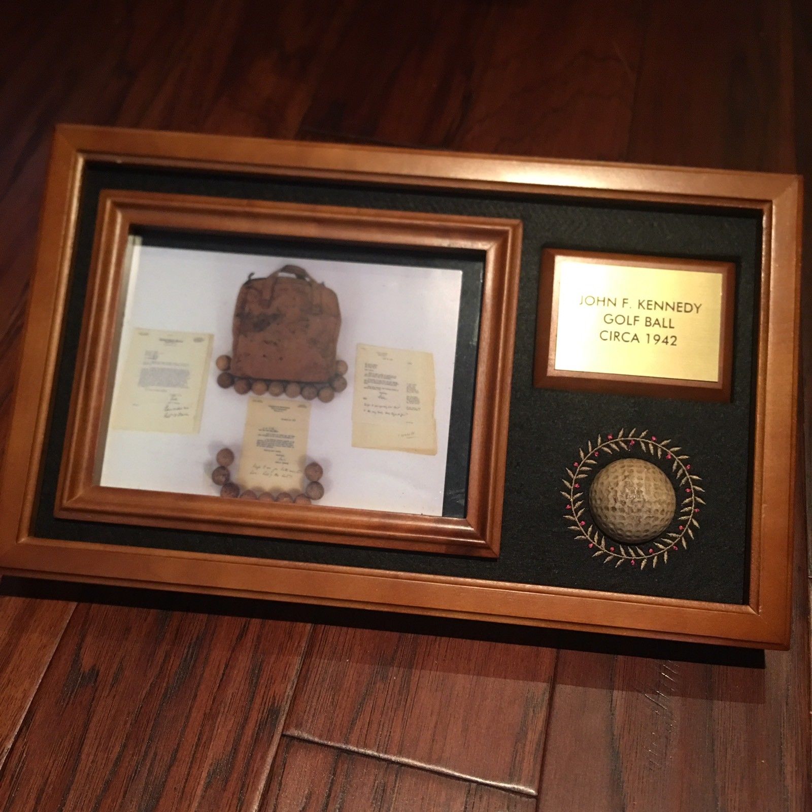JOHN F. KENNEDY * Scarce Authentic JFK 1942 Used Golf Ball * President Autograph