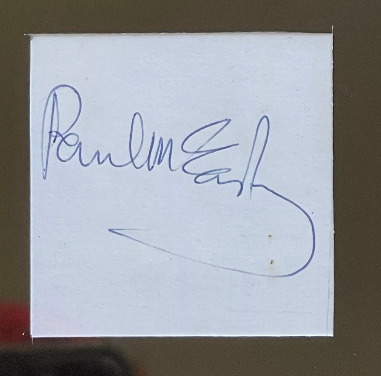 PAUL McCARTNEY * PSA/DNA * Autograph MEET THE BEATLES Custom Card SIGNED